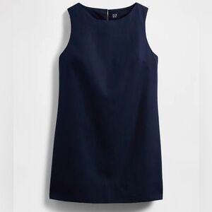 BNWT GAP size XL Navy Linen Mini Dress